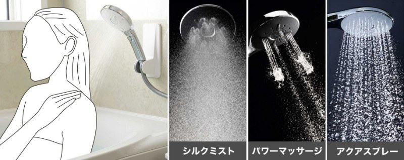 富士住建のお風呂「LIXIL」の主な機能