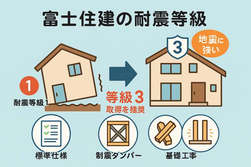 富士住建の耐震等級は?家の強さの基本知識