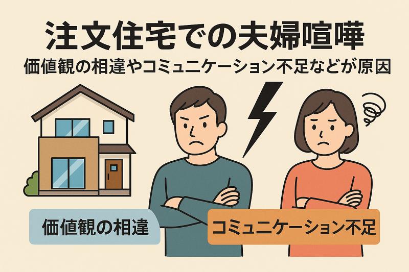 なぜ注文住宅の夫婦喧嘩は避けられないのか