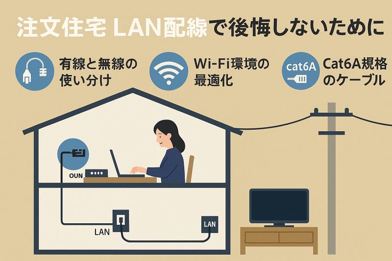 快適な注文住宅LAN配線のためのポイント