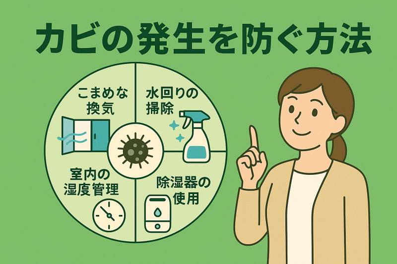 スウェーデンハウスのカビを防ぐ対策