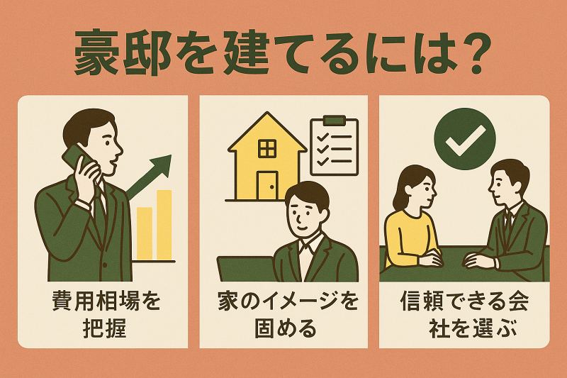 タマホームの豪邸プランを具体的に検討
