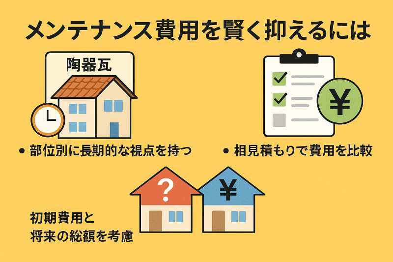 タマホームのメンテナンス費用を賢く抑えるコツ