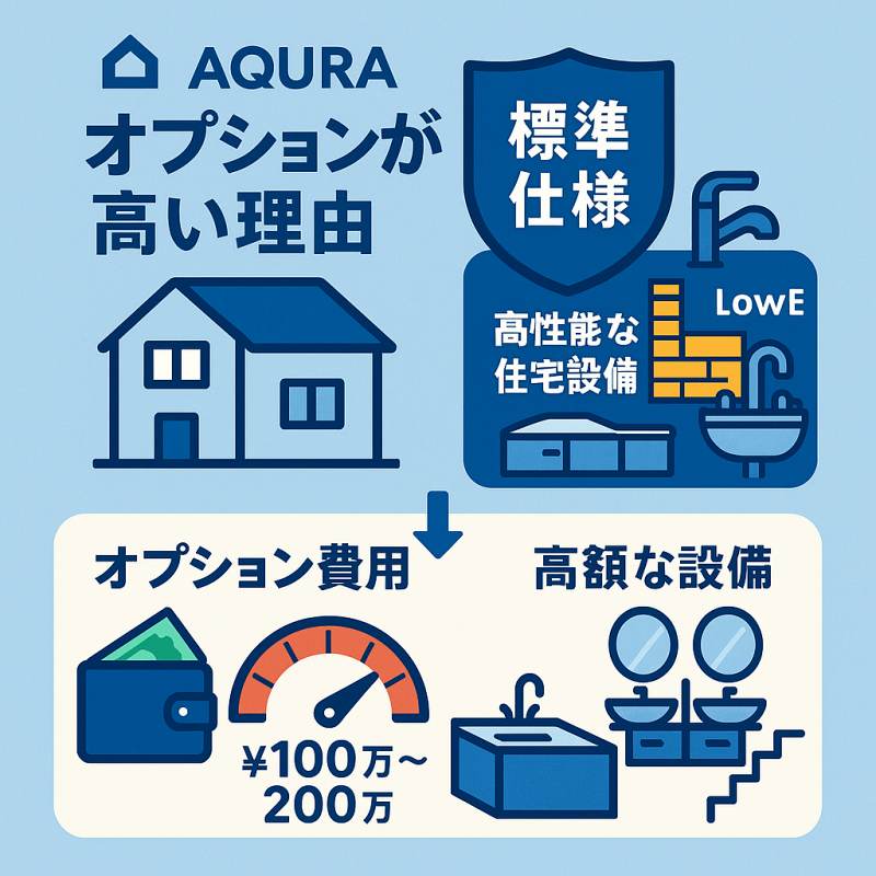 アキュラホームのオプションが高い理由と標準仕様