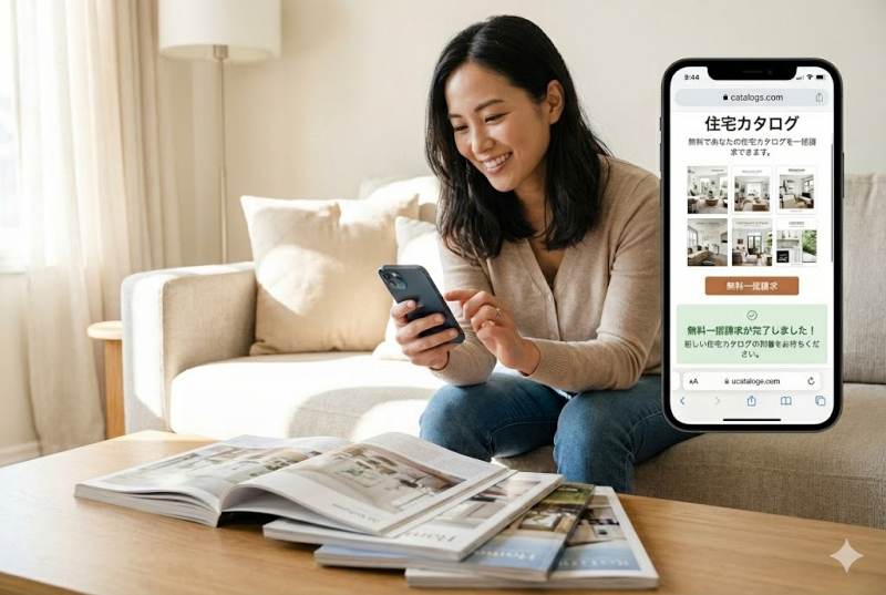 無料でカタログを一括請求できる魅力