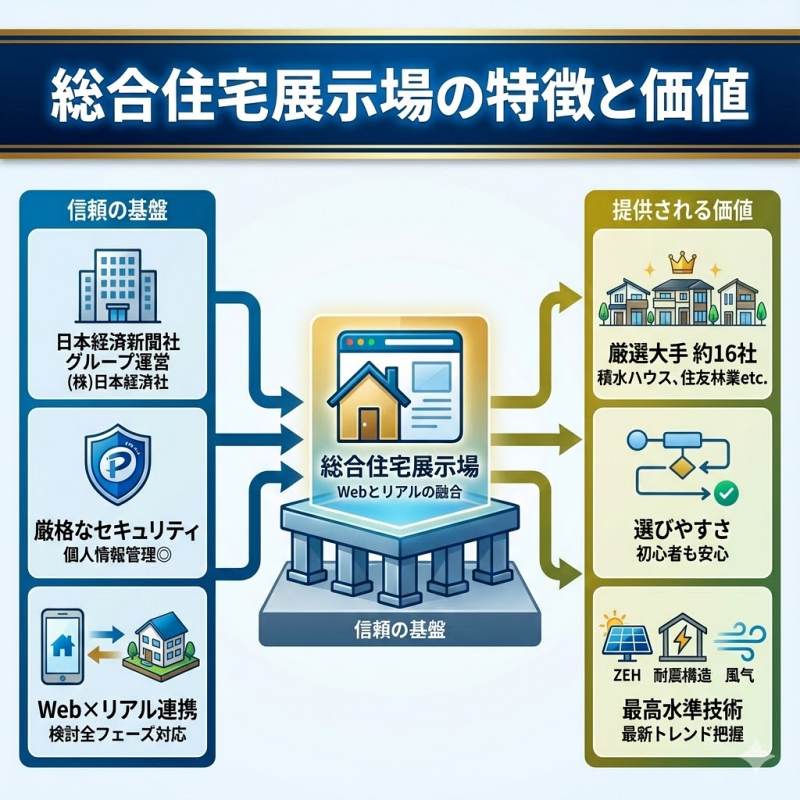 総合住宅展示場の評判と基本情報