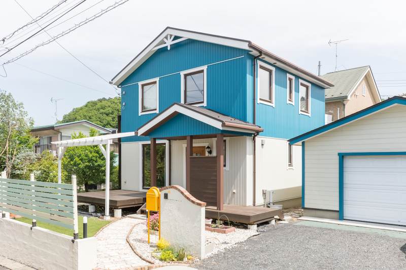 スウェーデンハウスの小さい家の配色