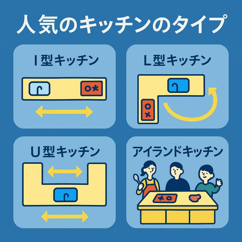 スウェーデンハウスのキッチンとレイアウト