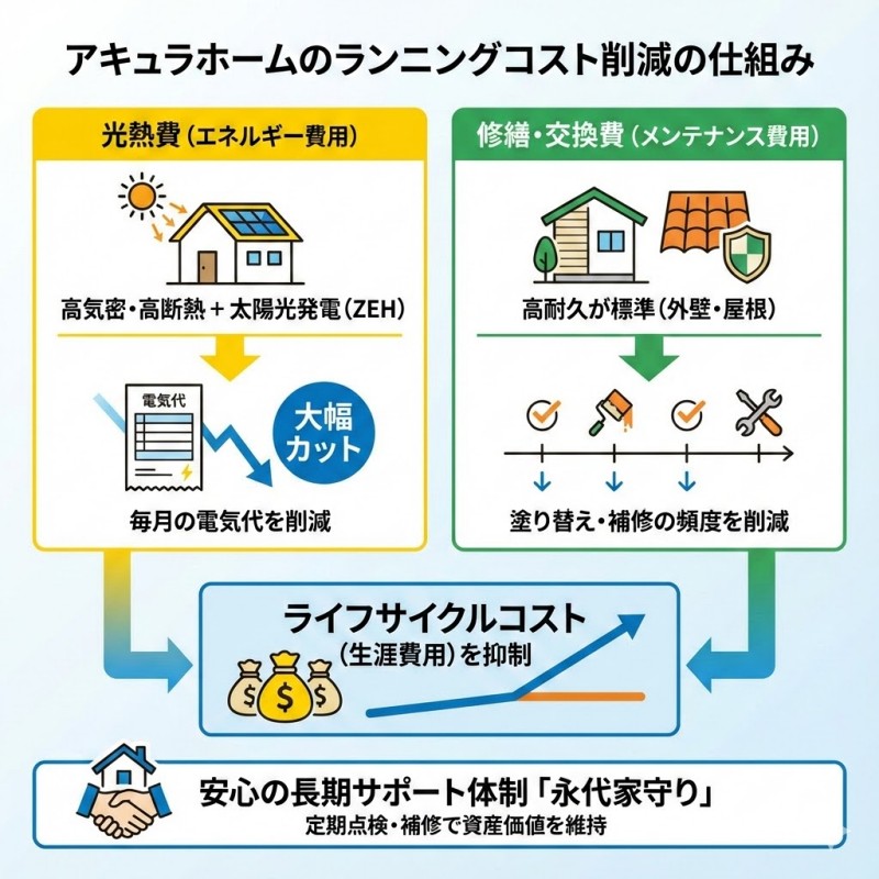アキュラホームメンテナンス費用の全体像と相場